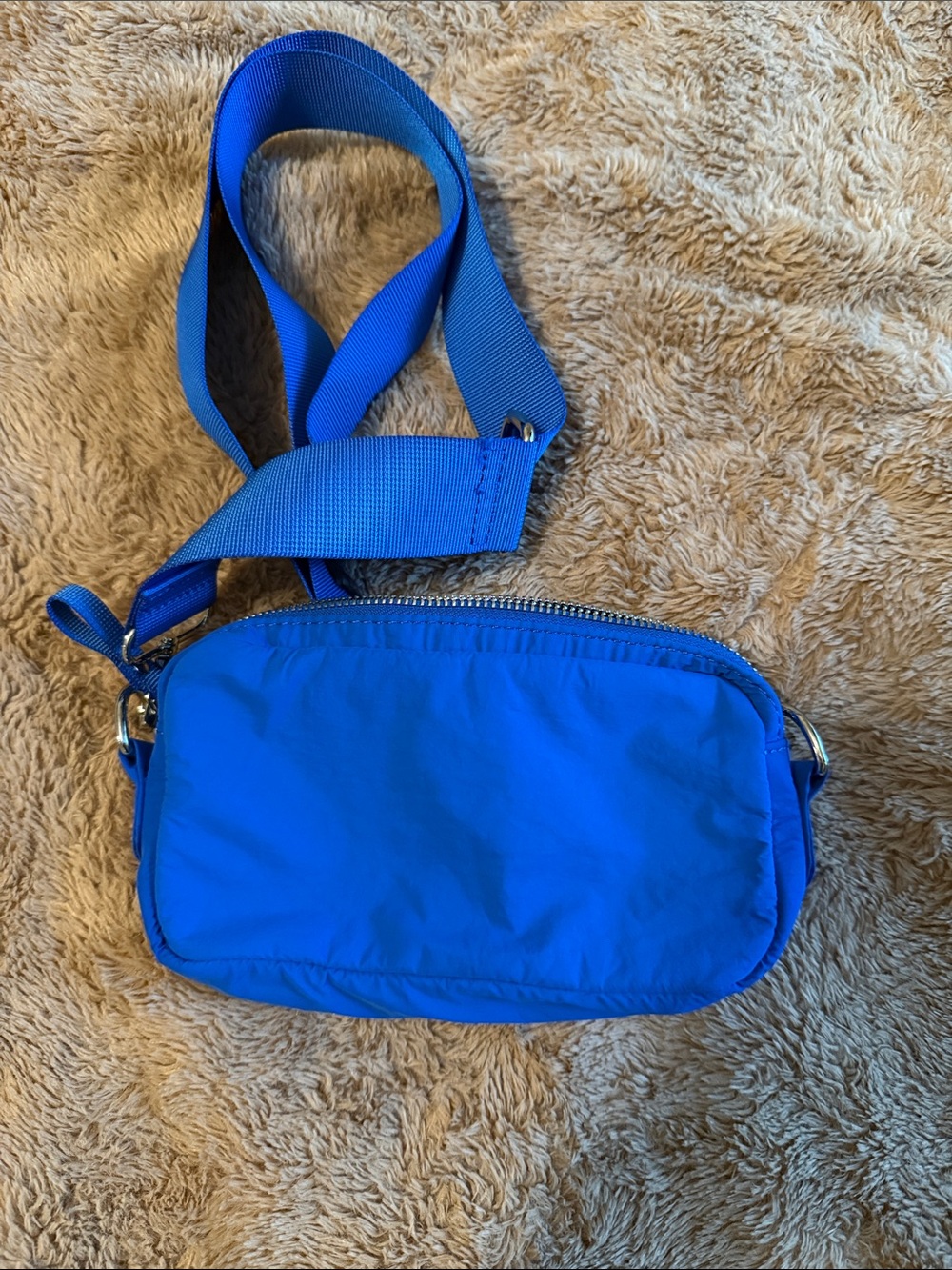 Urban Outfitters Royal Blue Crossbody Nylon Shoulder Bag - Picture 2 of 5
